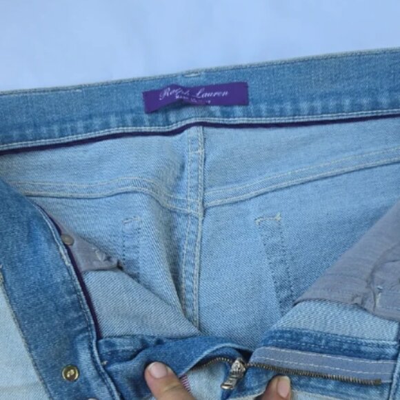 Ralph Lauren Purple Label Light Blue Women's Jeans - Picture 11 of 12